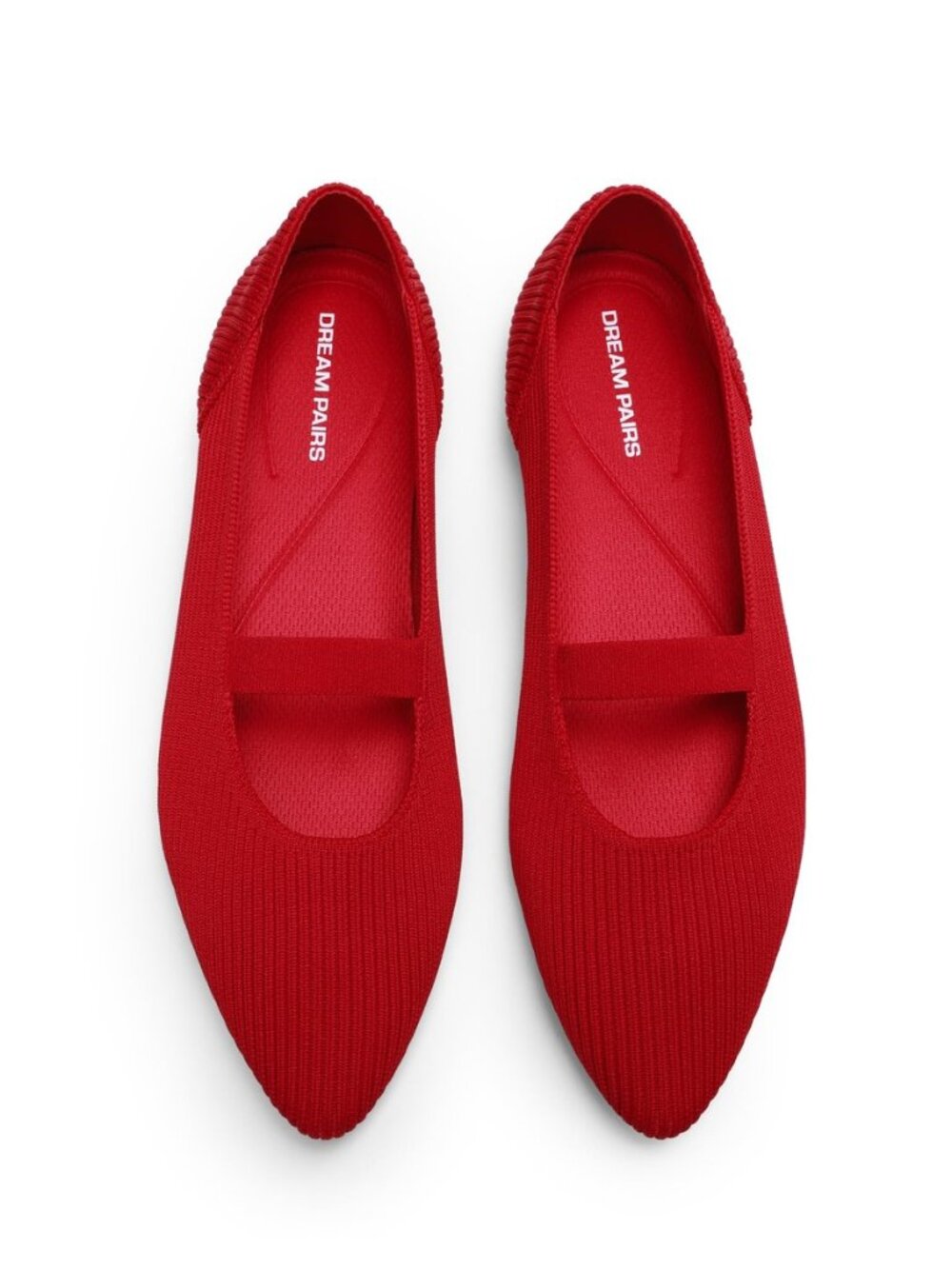 Women's Pointed Toe Dressy Mary Jane Flats